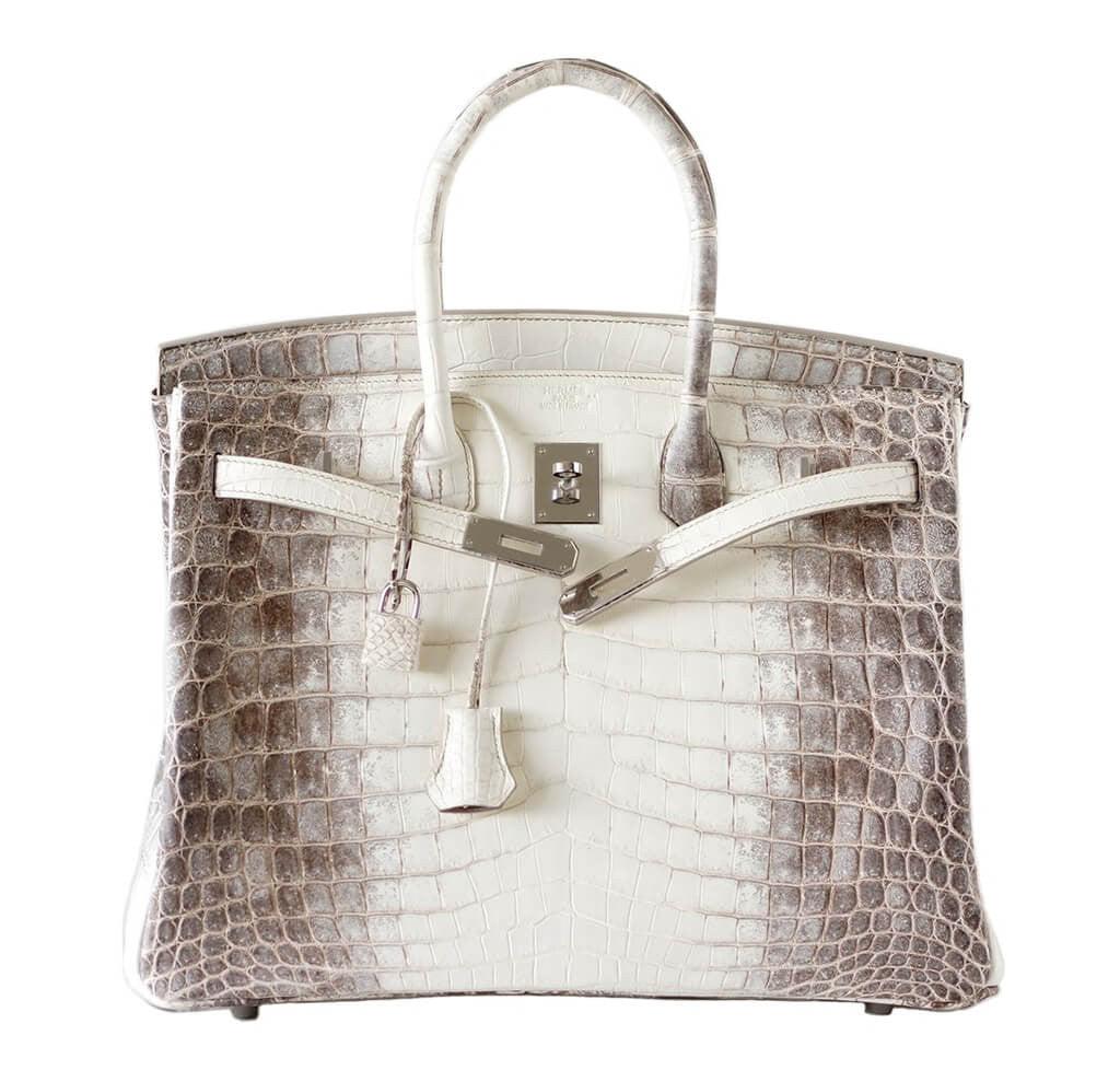 Hermès Himalayan Birkin 35cm Blanc Crocodile Bag PHW