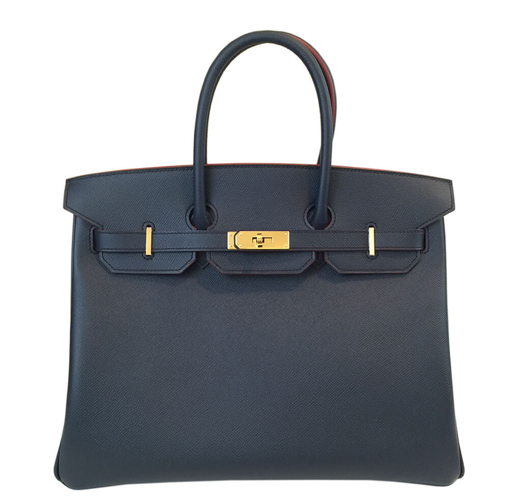 Hermès Birkin 35 Bag Bleu Indigo Bag | Baghunter