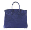 hermes birkin 35 blue iris new back