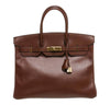 Hermes Birkin 35 Brown Bag 