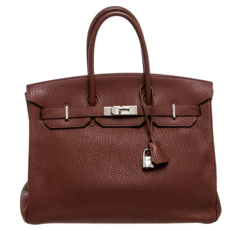 Hermès Birkin 35 Brown - Togo Leather GHW