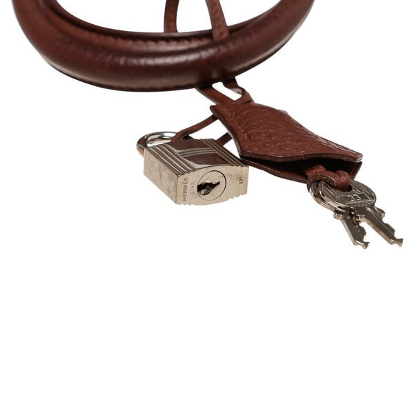 Hermes Birkin 35 Brown Used lock keys