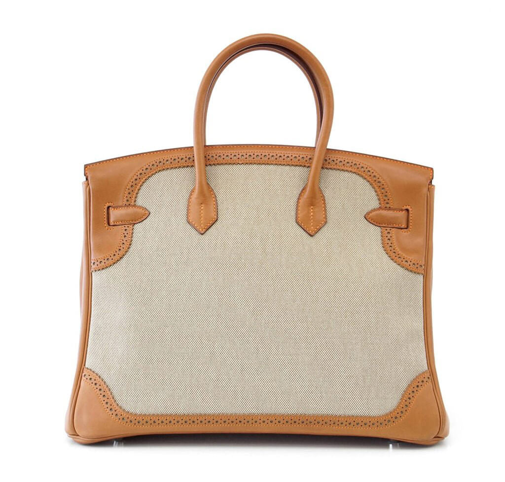 Hermès Birkin 40 Ghillies Barenia Bag