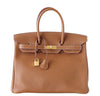 Hermes Birkin 35 Gold Bag Togo 