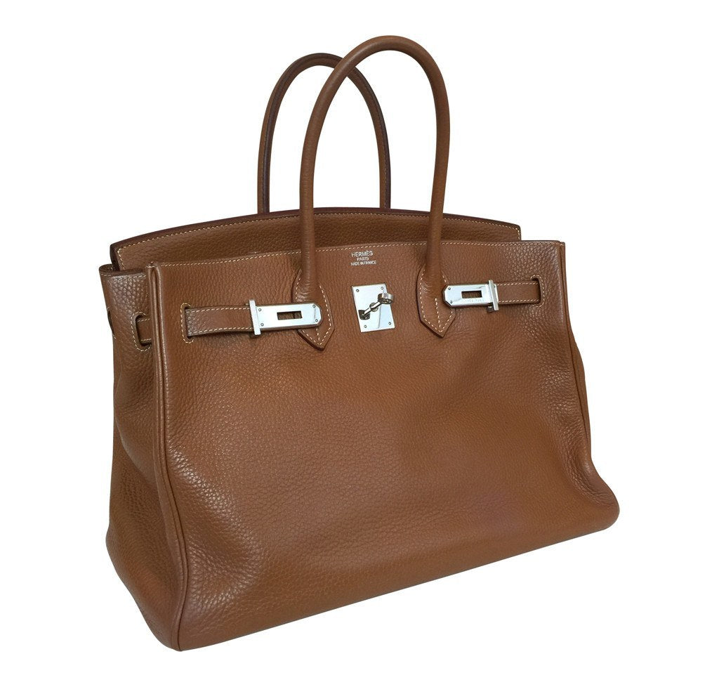 Hermès Birkin 35 Togo Leather Handbag
