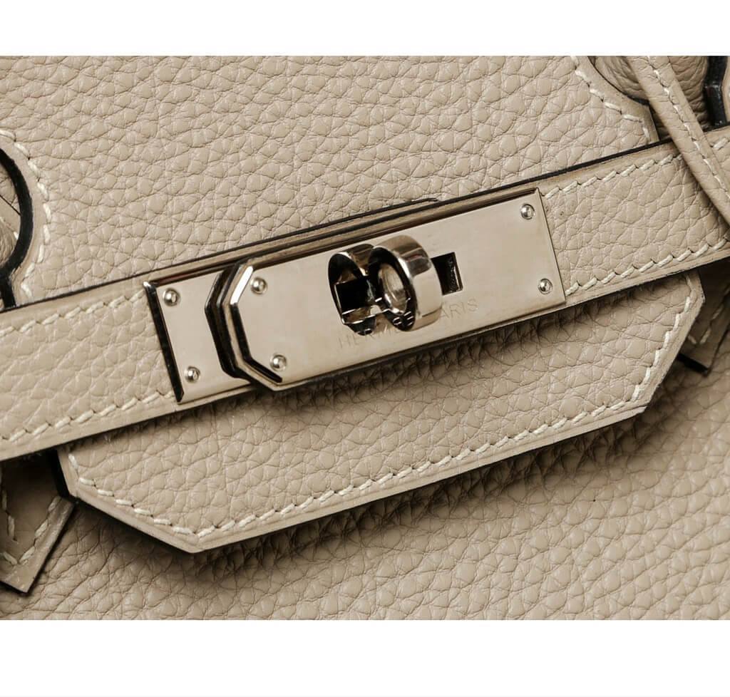 Hermès Birkin 35 Gris Tourterelle Togo PHW ○ Labellov ○ Buy and Sell  Authentic Luxury