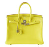 hermes birkin 35 lime candy series limited edition new front open