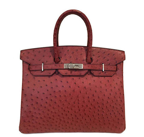 Birkin 35 exotic leathers tote Hermès Pink in Exotic leathers - 31471216