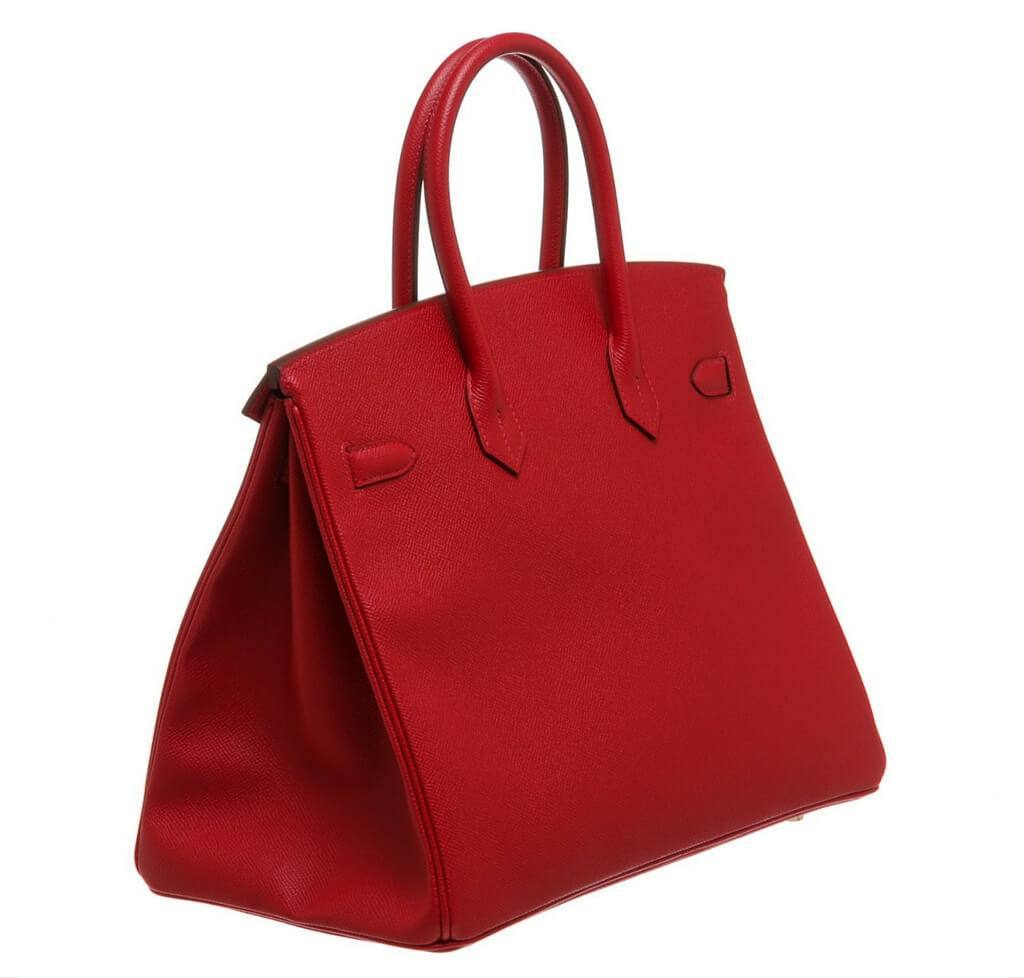 Hermes Amazing New Birkin 30 Handbag in Rouge Casaque Epsom Leather, GHW