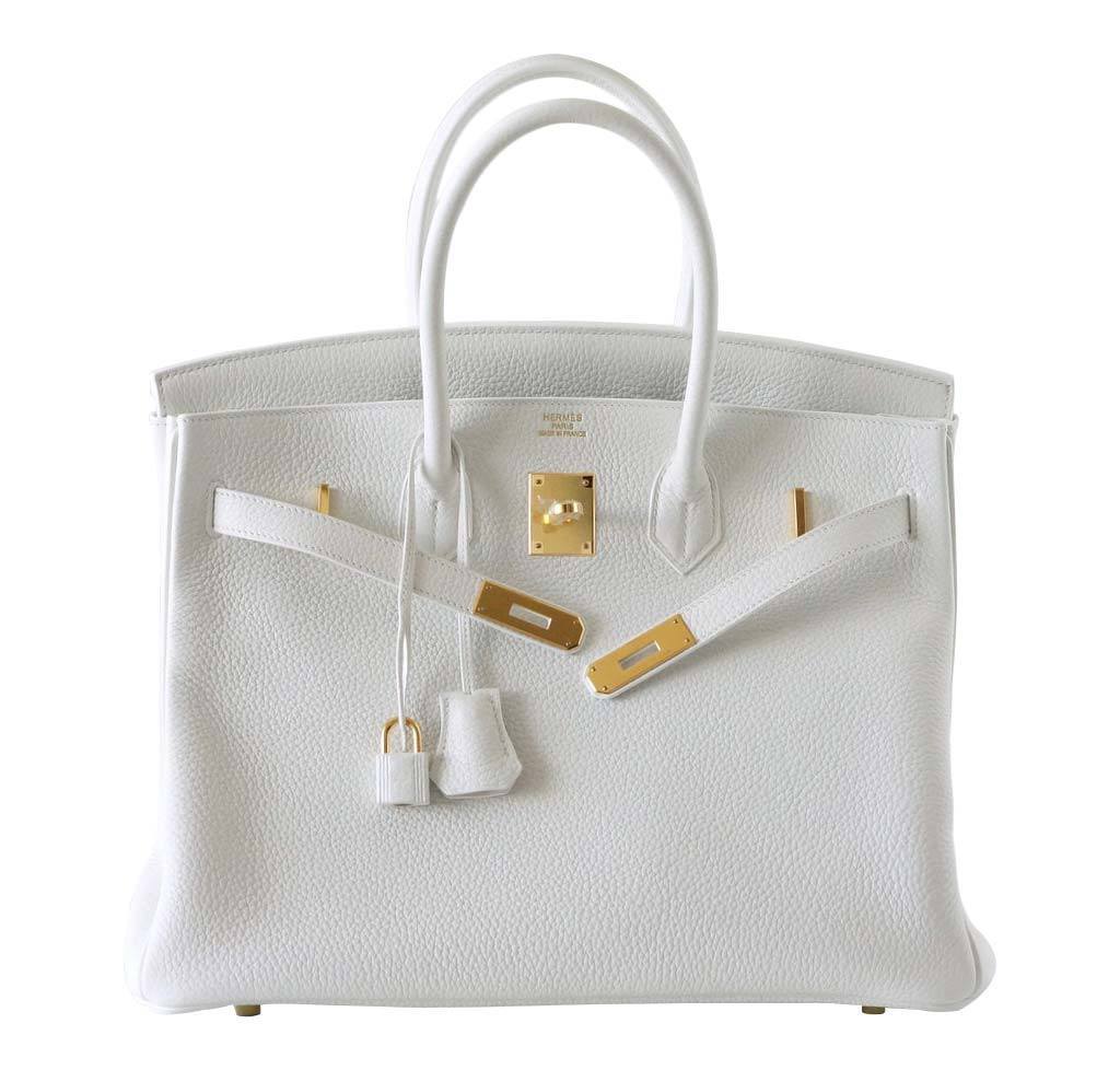 White birkin purse Clearance