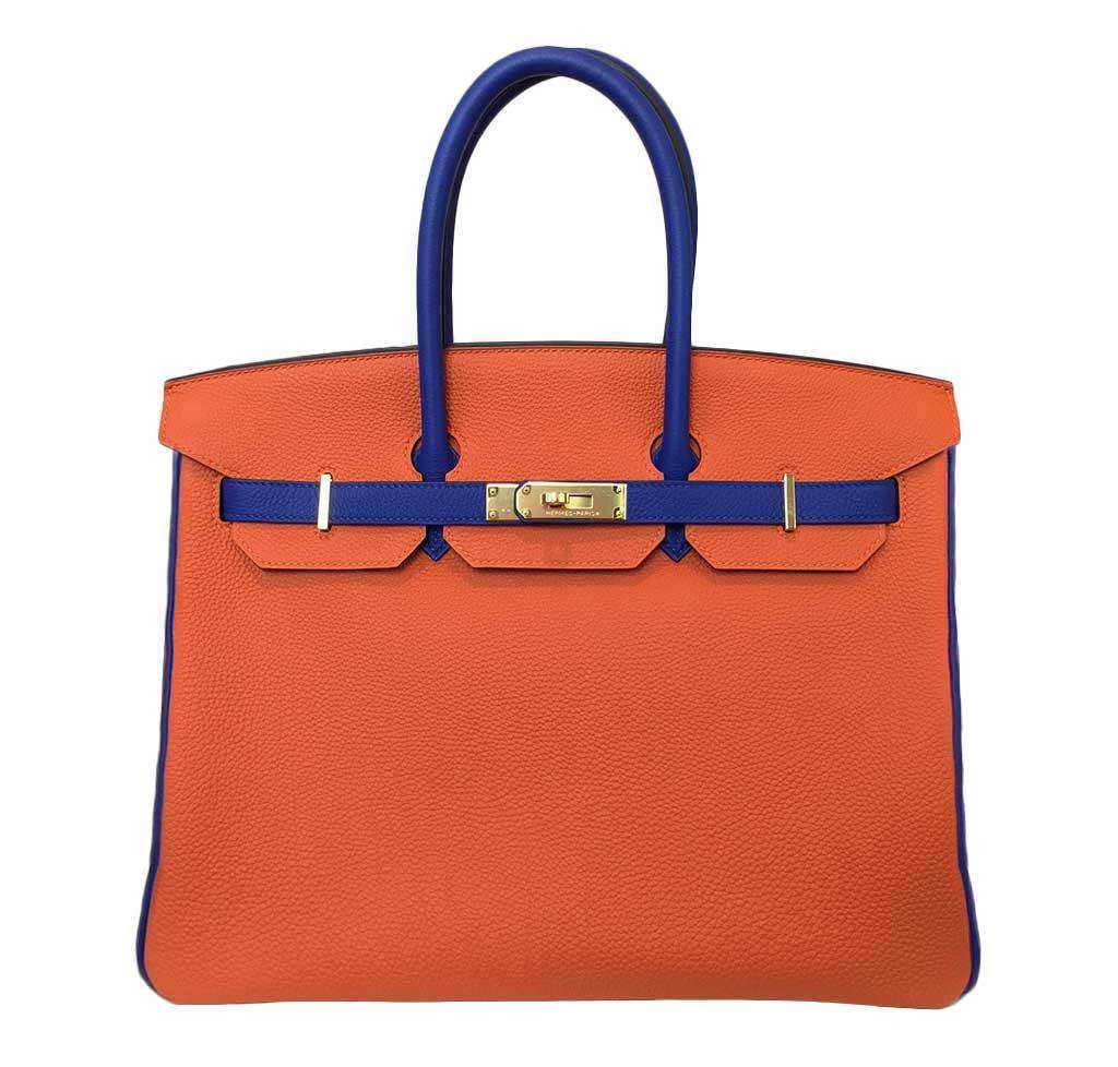 Hermes bag two tone Clearance