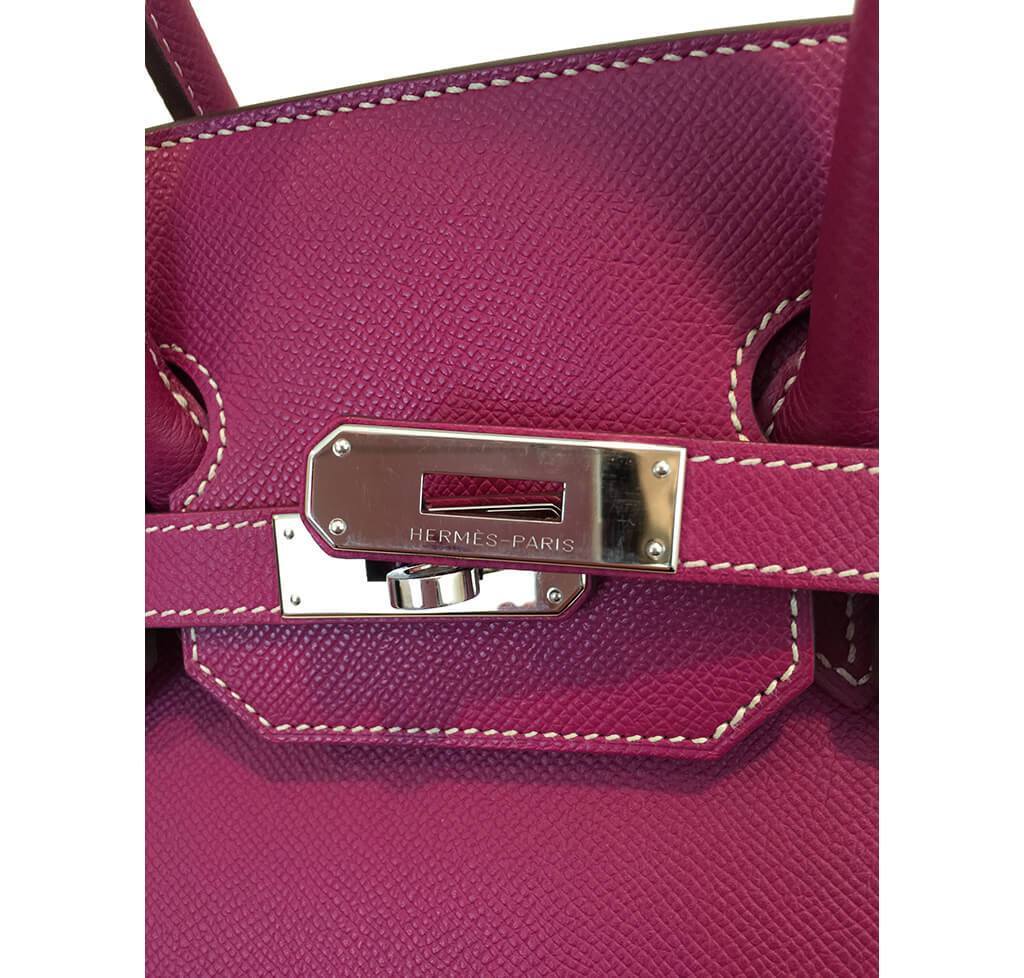 Hermes Birkin HSS 35 Bag Rare Pink Tosca Special Order Clemence Pallad –  Mightychic