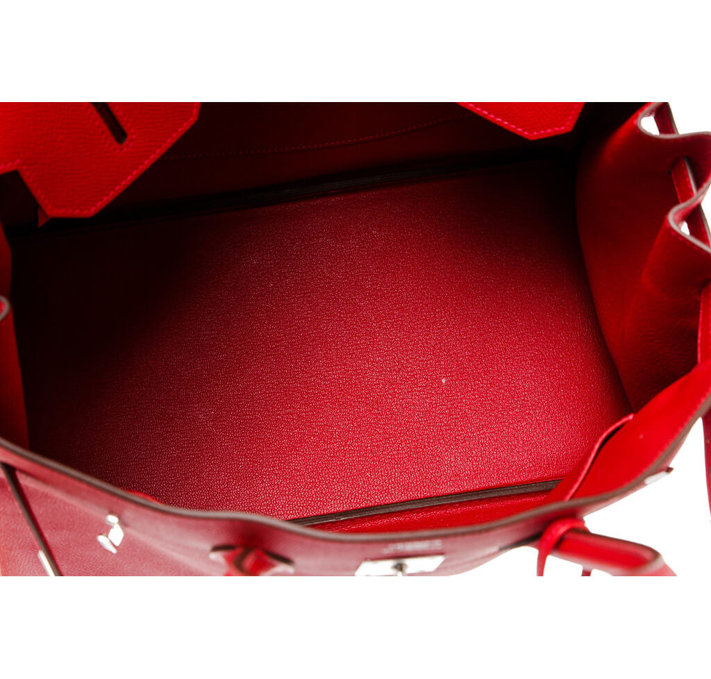 Hermes Birkin 35 Rouge Casaque Epsom Gold Hardware #C - Vendome Monte Carlo