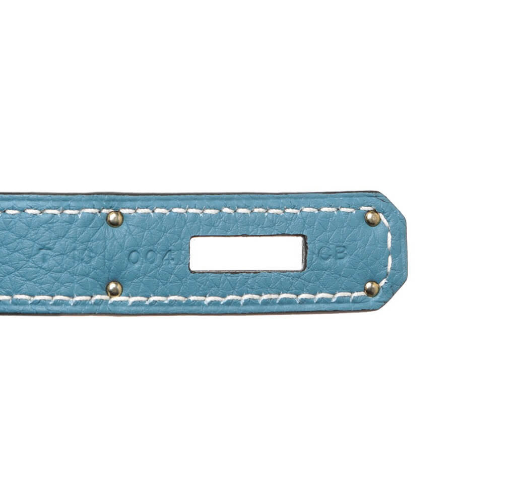 Hermes Birkin togo denim blue & Gold & Rouge Silver Hardware 35cm Full  Handmade - lushenticbags