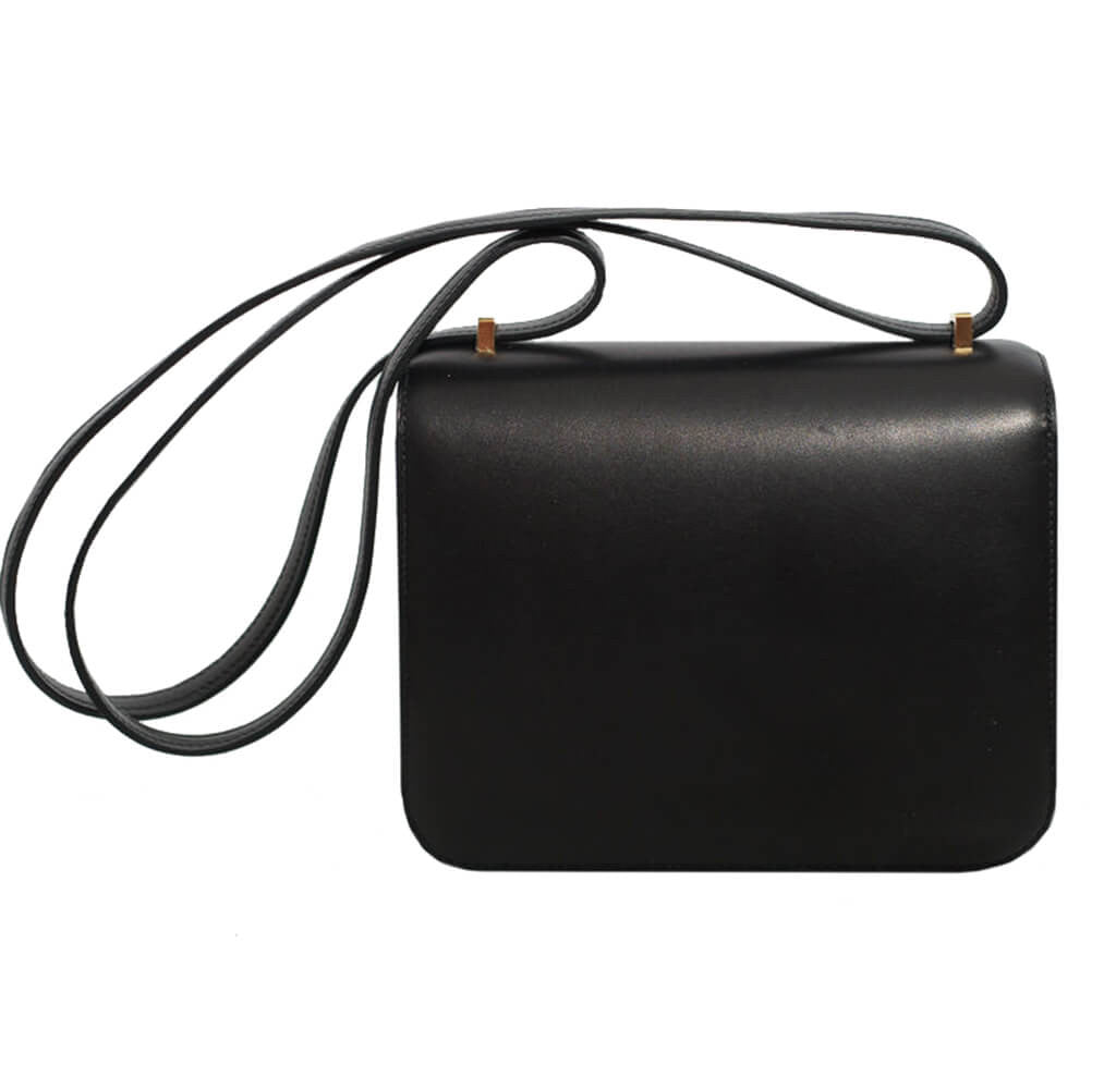 Hermès Swift Constance 18 - Black Crossbody Bags, Handbags