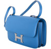 Hermes Constance Elan Bag 25 Blue 