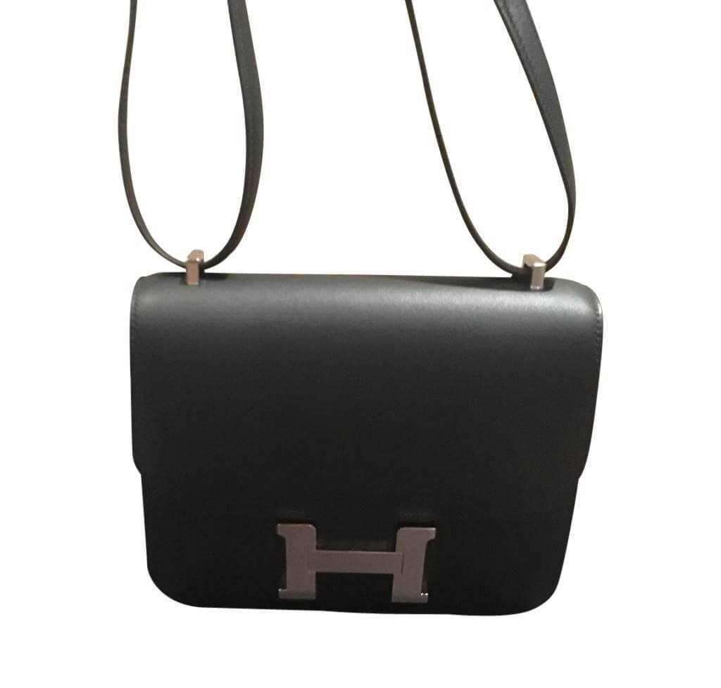 Hermès Constance Mini 18 Noir Bag