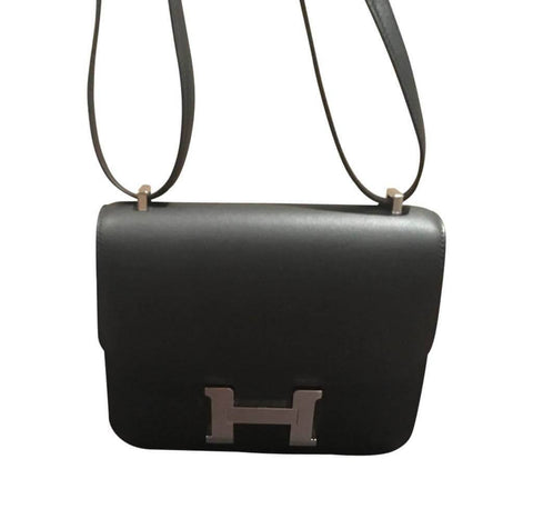 Hermes Constance Mini 18 Noir Bag