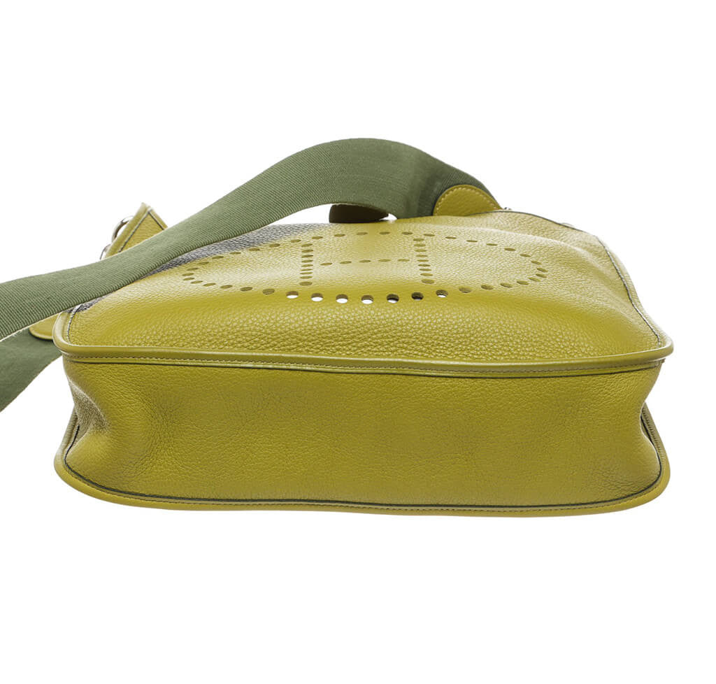 Hermes Chartreuse Green Evelyne Bag – The Closet