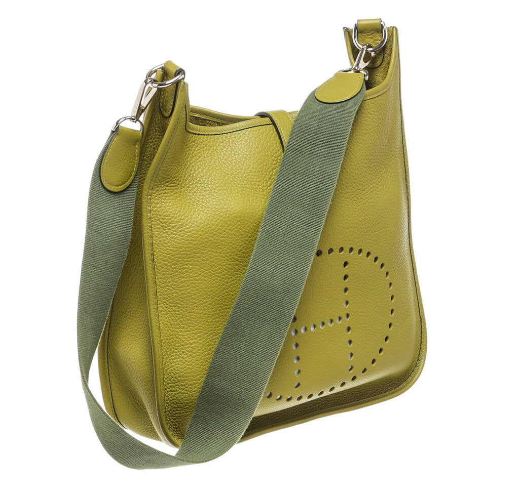Hermes Evelyne Shoulder Bag  Rent Hermes Handbags for $195/month