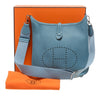 Hermes Evelyne PM Bag Blue Clemence 