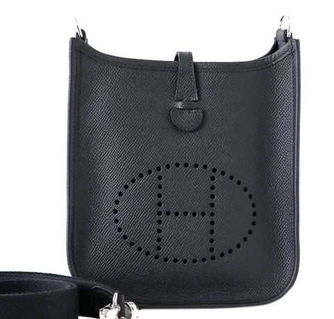 Hermes Evelyne GM Rouge H Epsom Leather Crossbody Bag