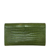 hermes good luck clutch gold green pelouse used back