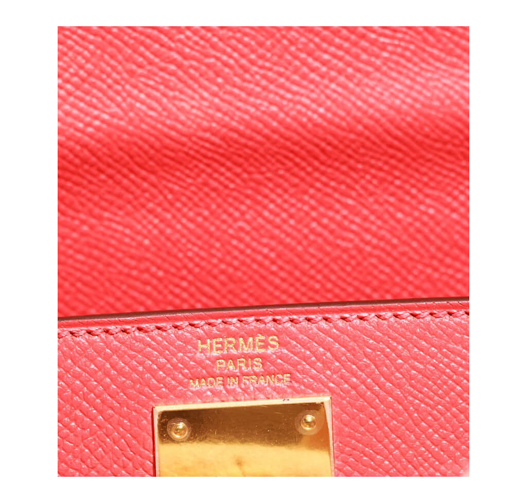Hermès Kelly Pochette Rose Confetti Epsom Bag – ZAK BAGS