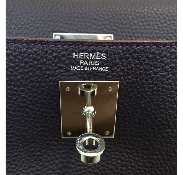 Hermes Kelly 32 Bag Marron Togo 