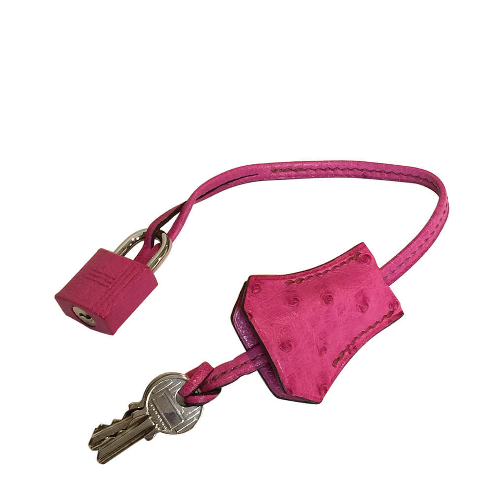 HERMÈS Women's Kelly Bag 32 Leather in Pink