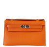 Hermes Kelly Pochette Feu Epsom Leather