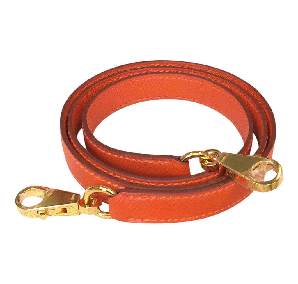 HERMES Veau Epsom Leather Kelly 32 Gold Buckle Handle Shoulder Bag Red –  Brand Off Hong Kong Online Store