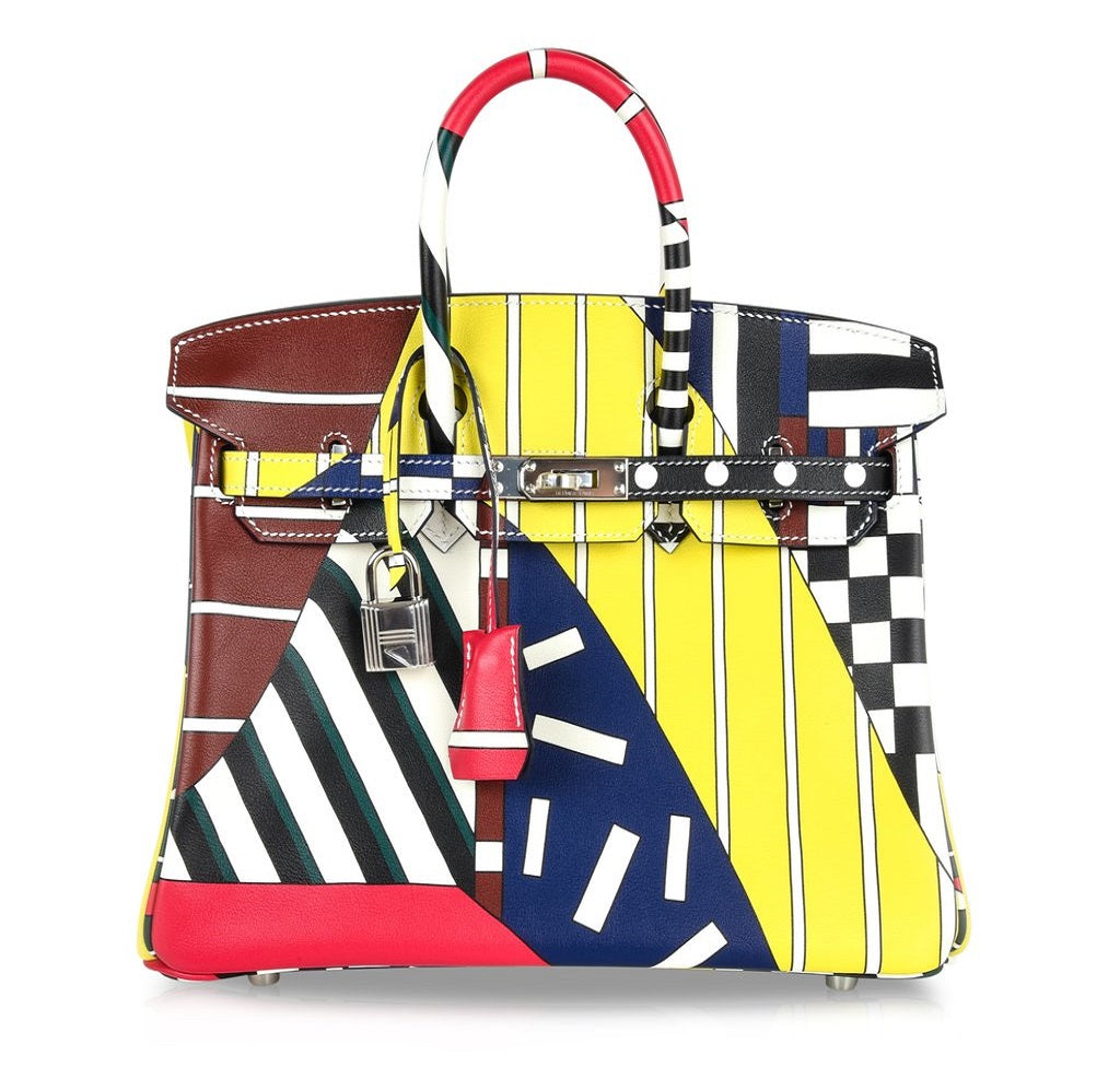 Hermès Birkin Limited Edition Nigel Peake Swift Leather 25cm Bag | Baghunter