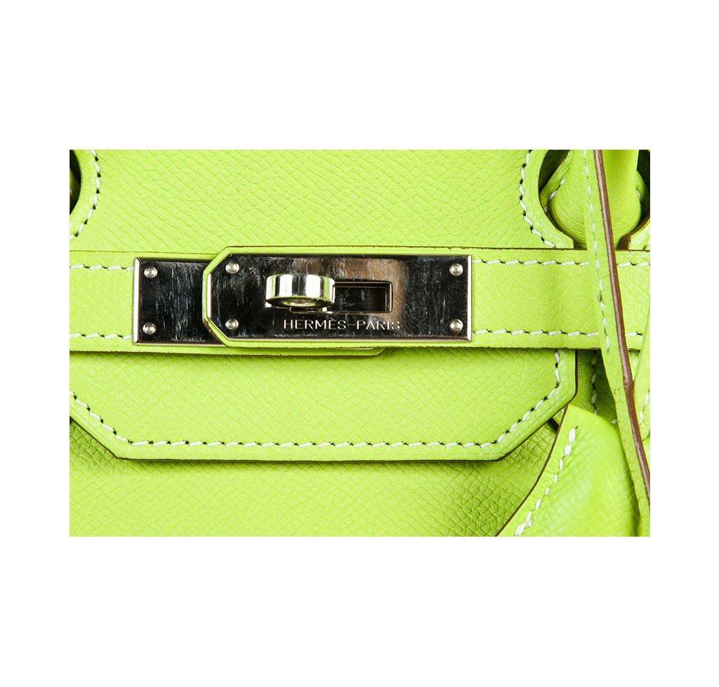 Hermès Birkin 35 Lime Candy Series - Limited Edition