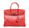 Hermes Birkin 35 Rouge Pivoine Bag 
