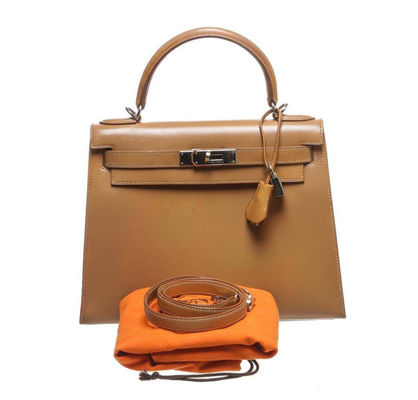 hermes kelly 32 gold used complete