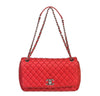 Chanel Hot Pink Flap Bag Calfskin