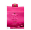 chanel classic 2.55 bag hot pink new embossing
