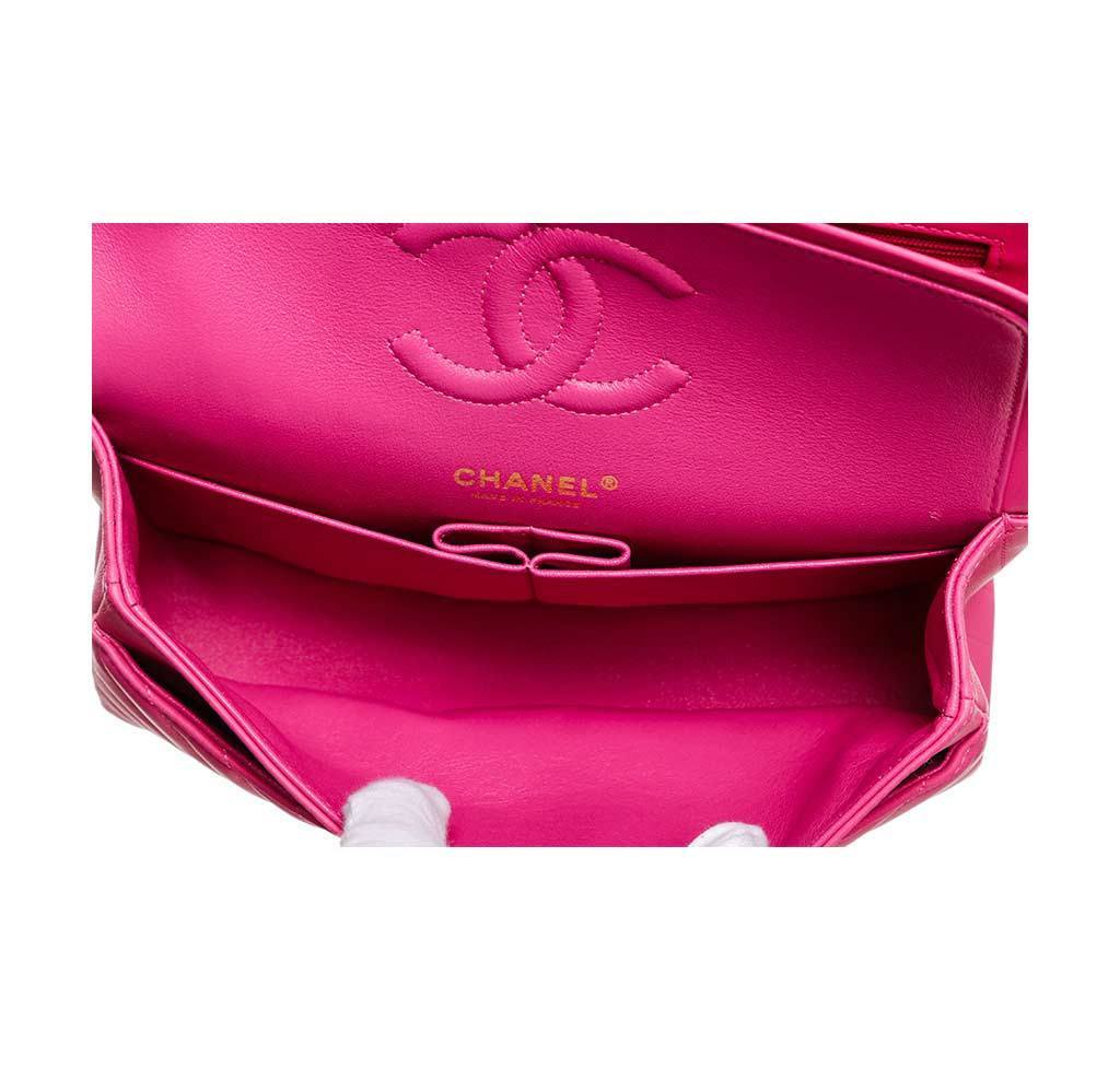 Chanel Hot Pink Classic 2.55 Bag