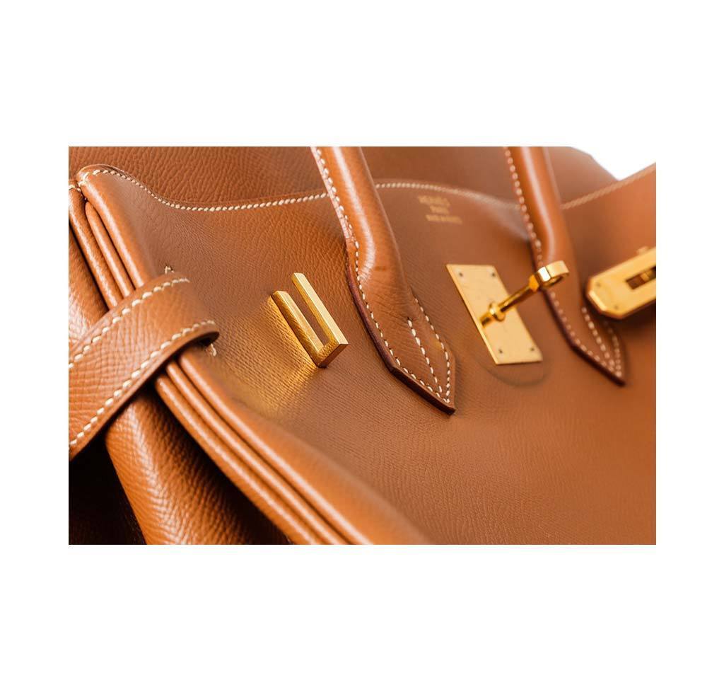 Hermes Birkin 35 Bag Soufre Epsom Leather Gold Hardware – Mightychic