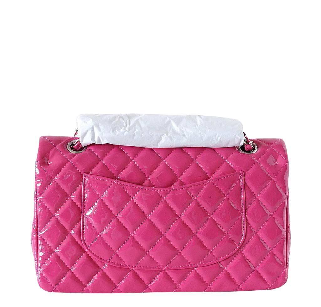 Chanel Camellia Round Clutch With Chain Pink LGHW