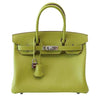 Hermes Birkin 30 Green Chevre Bag