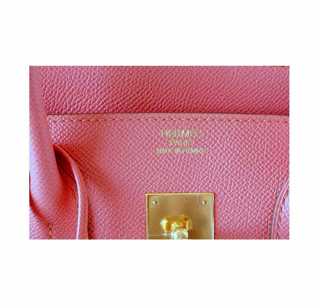 Hermès Pink Flamingo 35cm Epsom Leather Birkin Bag